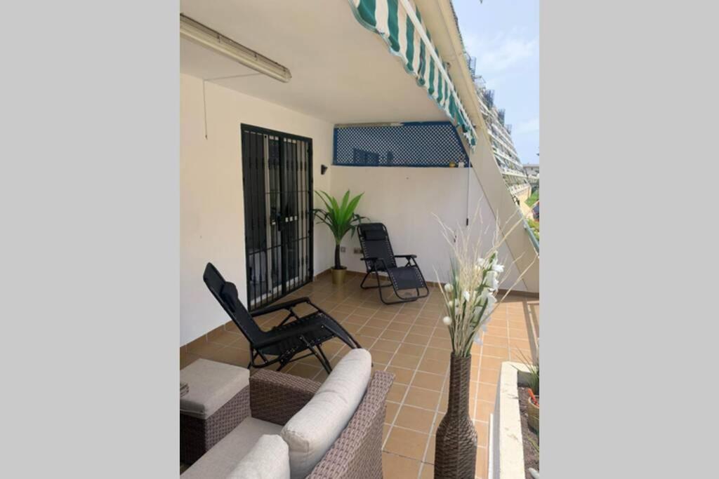 Appartement Residencia Playaquebrada ベナルマデナ エクステリア 写真